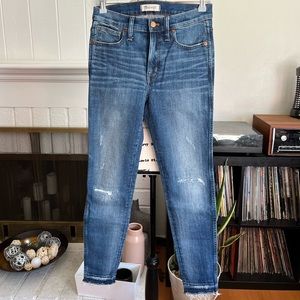 Madewell 9” High Rise Skinny Jeans - Size 28
